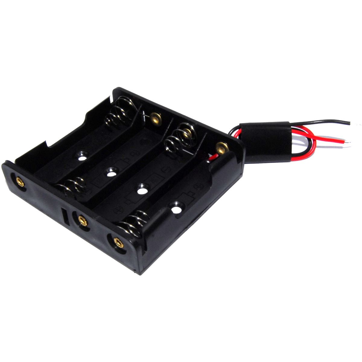 Battery Clip AA AAA 18650 CR2032 9V Project Robot Black DC Wired Flux Workshop - Picture 27 of 35