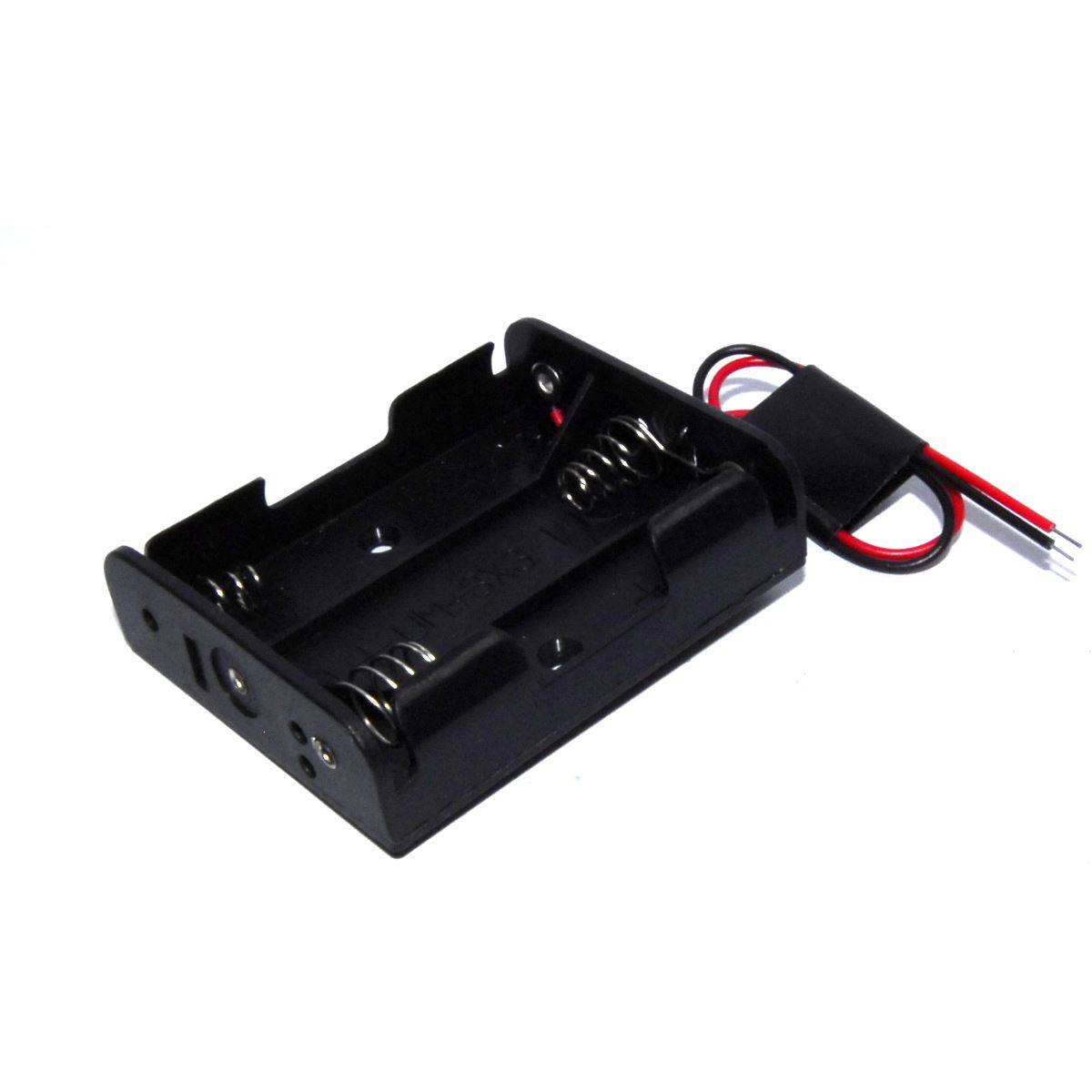 Battery Clip AA AAA 18650 CR2032 9V Project Robot Black DC Wired Flux Workshop - Picture 23 of 35