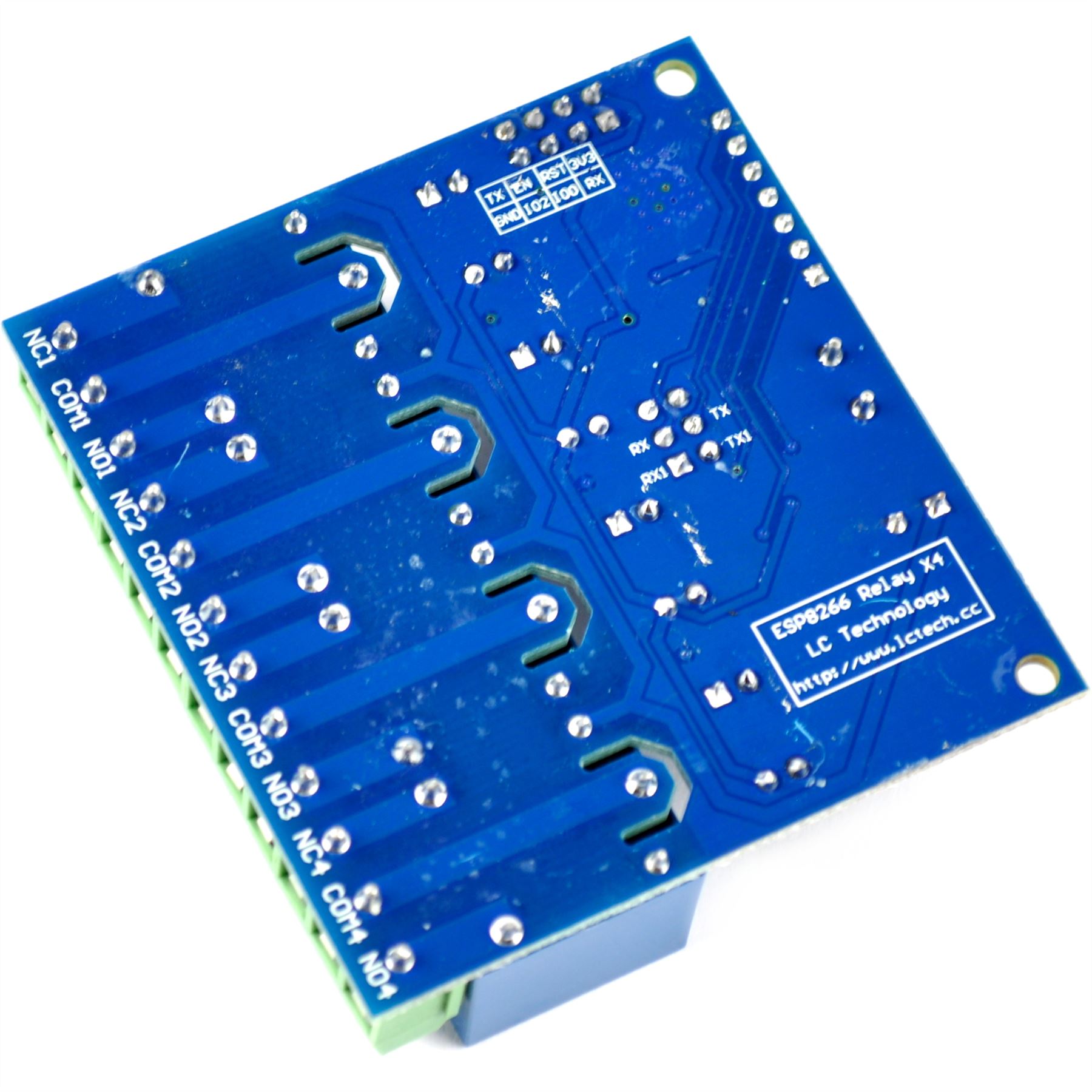 LC Technology 1/2/4 Kanal WLAN Relaismodul ESP8266 5/12V IOT UART Flux Workshop - Bild 17 von 17