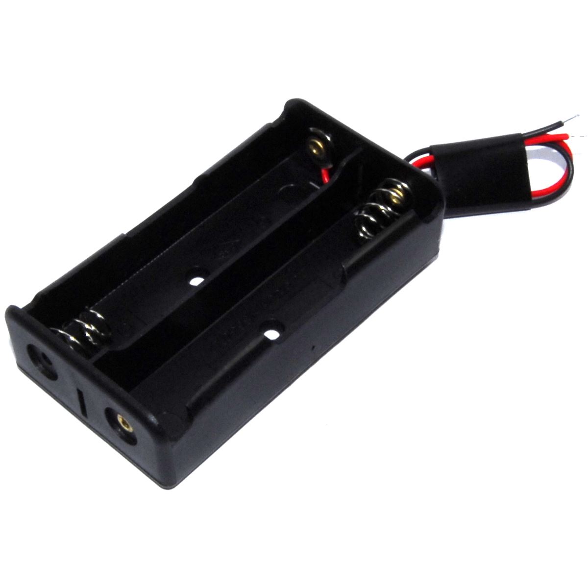 Battery Clip AA AAA 18650 CR2032 9V Project Robot Black DC Wired Flux Workshop - Picture 18 of 35