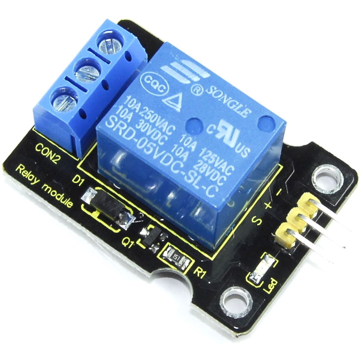 Keyestudio módulo de relé 1 2 4 8 canales 5V KS 250V CA 30V taller de flujo de CC - Imagen 2 de 20