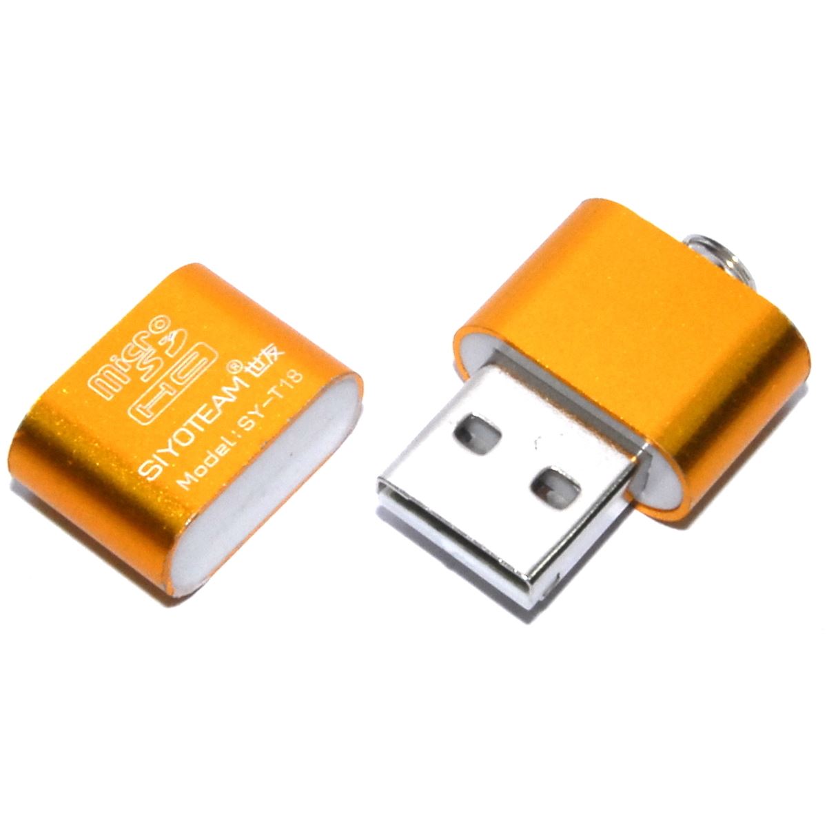 Micro SD to USB Keyring Adaptor Black Arduino Metal Raspberry Pi Flux Workshop - Picture 4 of 9