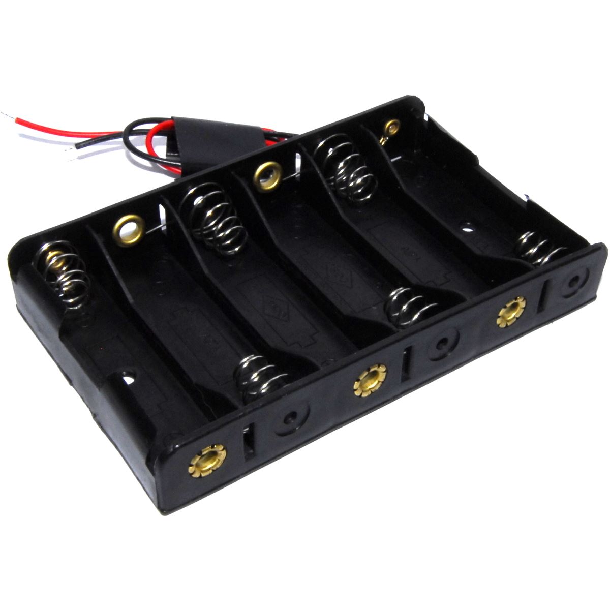 Battery Clip AA AAA 18650 CR2032 9V Project Robot Black DC Wired Flux Workshop - Picture 32 of 35