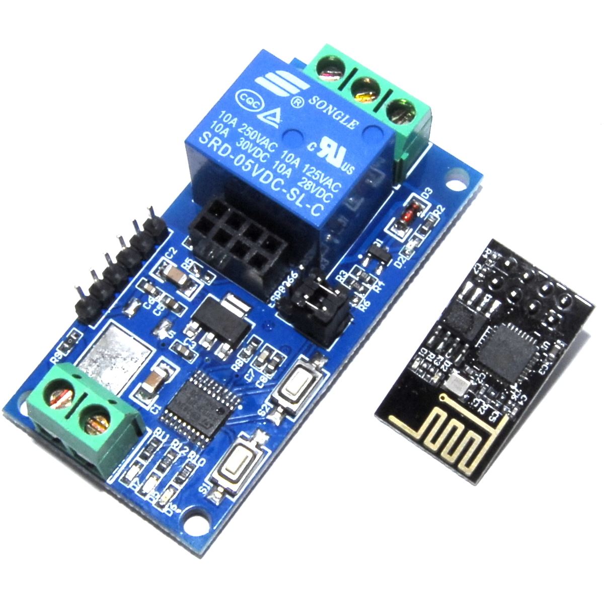 LC Technology 1/2/4 Kanal WLAN Relaismodul ESP8266 5/12V IOT UART Flux Workshop - Bild 7 von 17