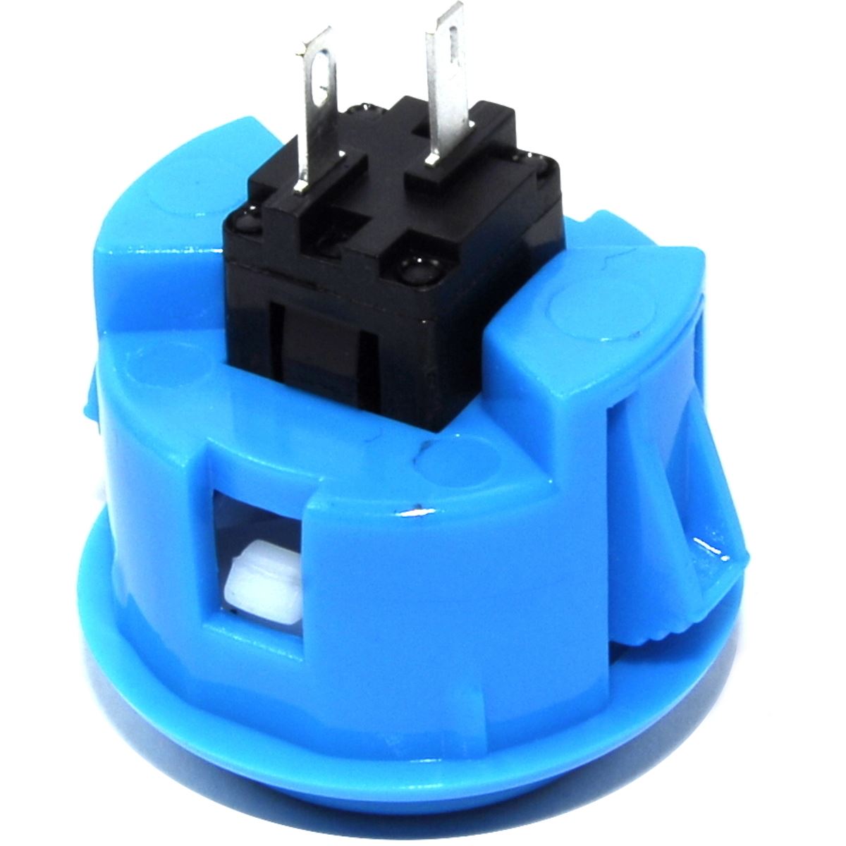 30mm Arcade Button Cabinet MAME Panel Fighting Red Blue h38,5mm Flux Workshop - Bild 10 von 37