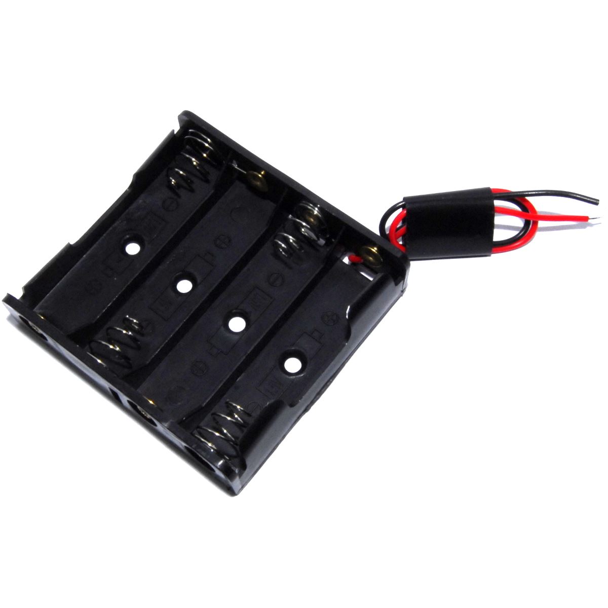 Battery Clip AA AAA 18650 CR2032 9V Project Robot Black DC Wired Flux Workshop - Picture 26 of 35