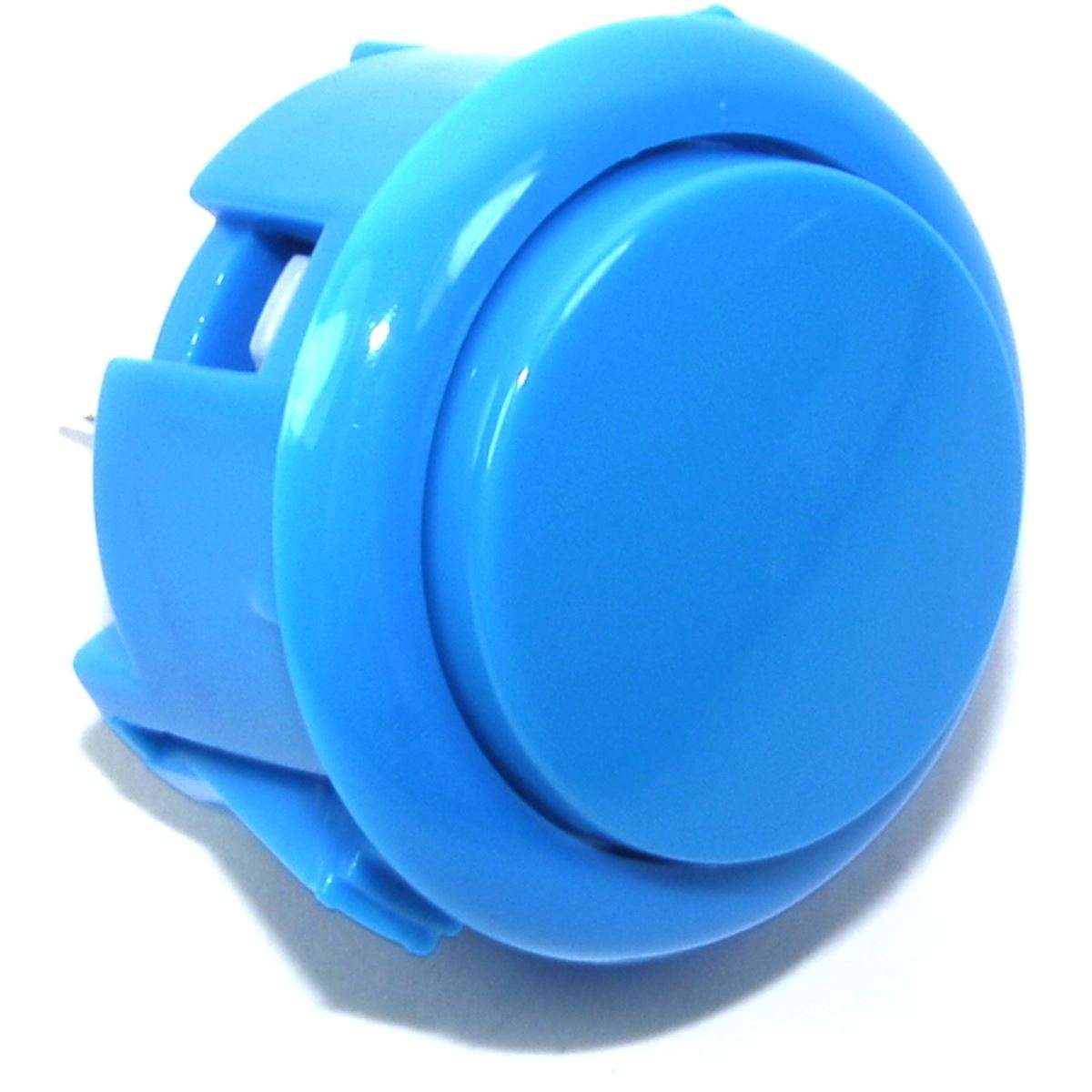 30mm Arcade Button Cabinet MAME Panel Fighting Red Blue h38,5mm Flux Workshop - Bild 8 von 37