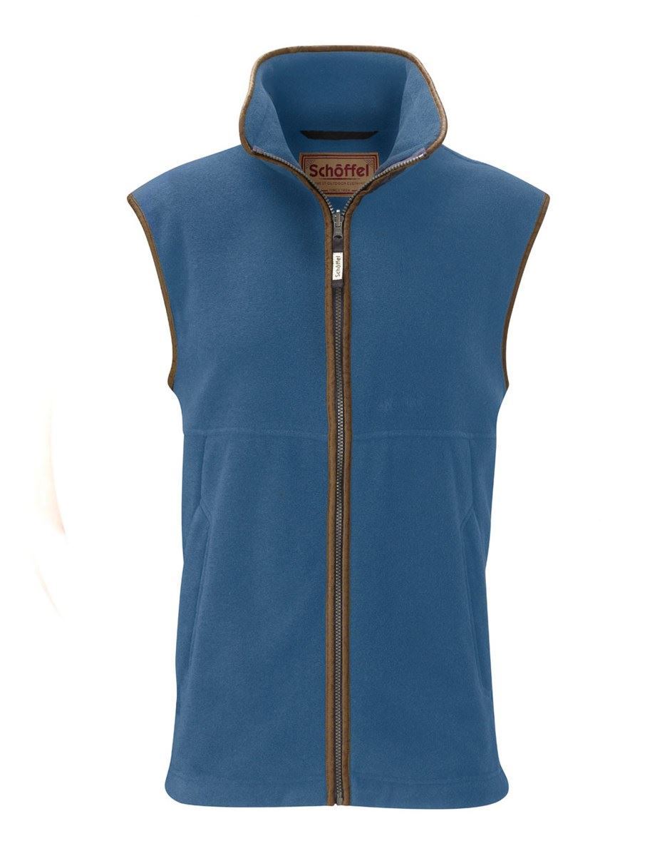 Schoffel Oakham Fleece Gilet - Denim Schoffel Oakham Fleece Gilet - Denim
