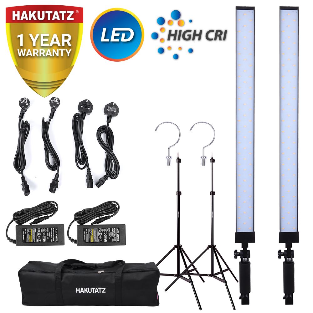 Continuous LED Lighting Kit for Video and Photography Studio 600W 5400K