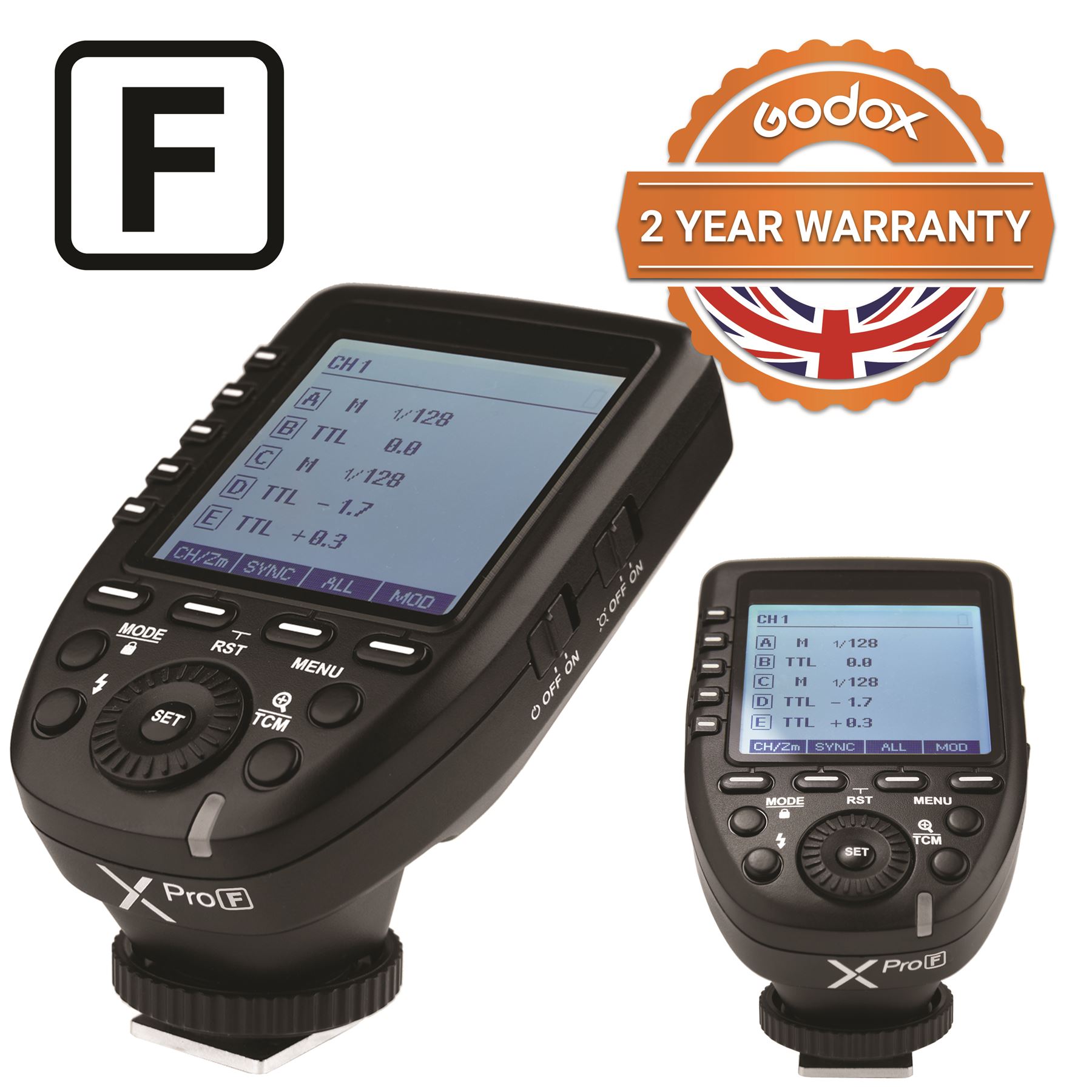 Godox XPro 2.4G TTL HSS disparador de radio inalámbrica para los