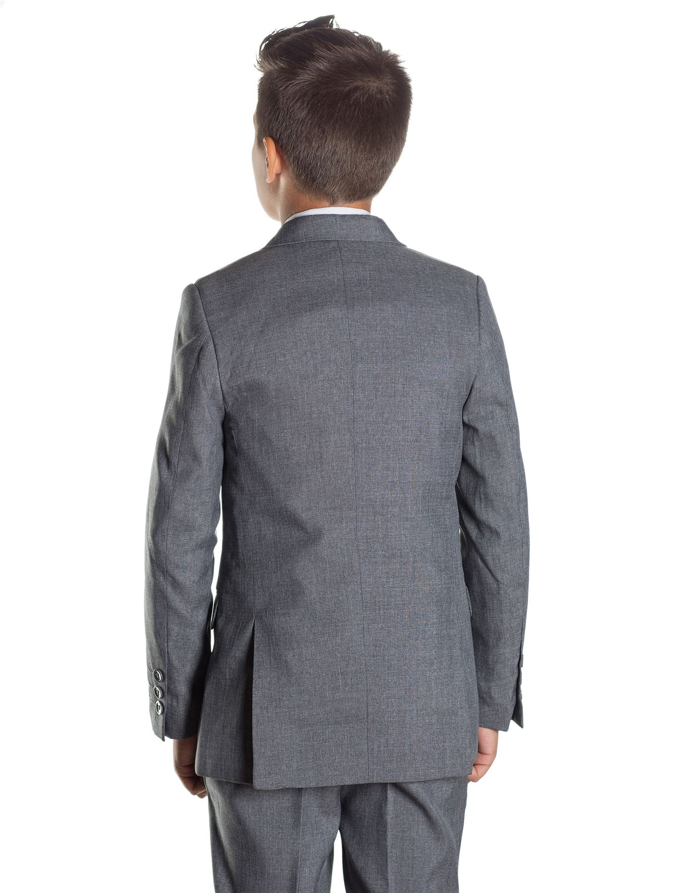 Boys Slim Fit Suit, Navy Suit, Grey Suit, Black Suit, Page Boy Suits, Boys Suits - Picture 8 of 21
