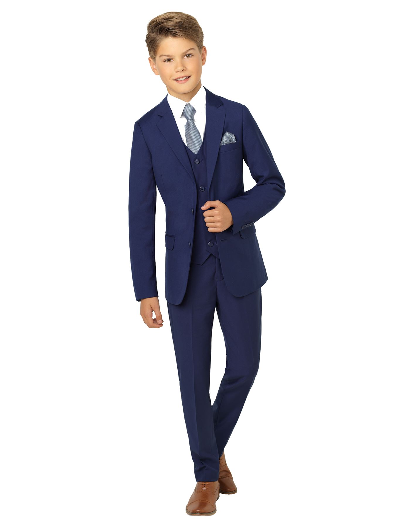 Boys Suits, Boys Wedding Suit, Page Boy, Prom Suit, Blue, Stone, Sage, 1-16Yrs - Picture 2 of 24