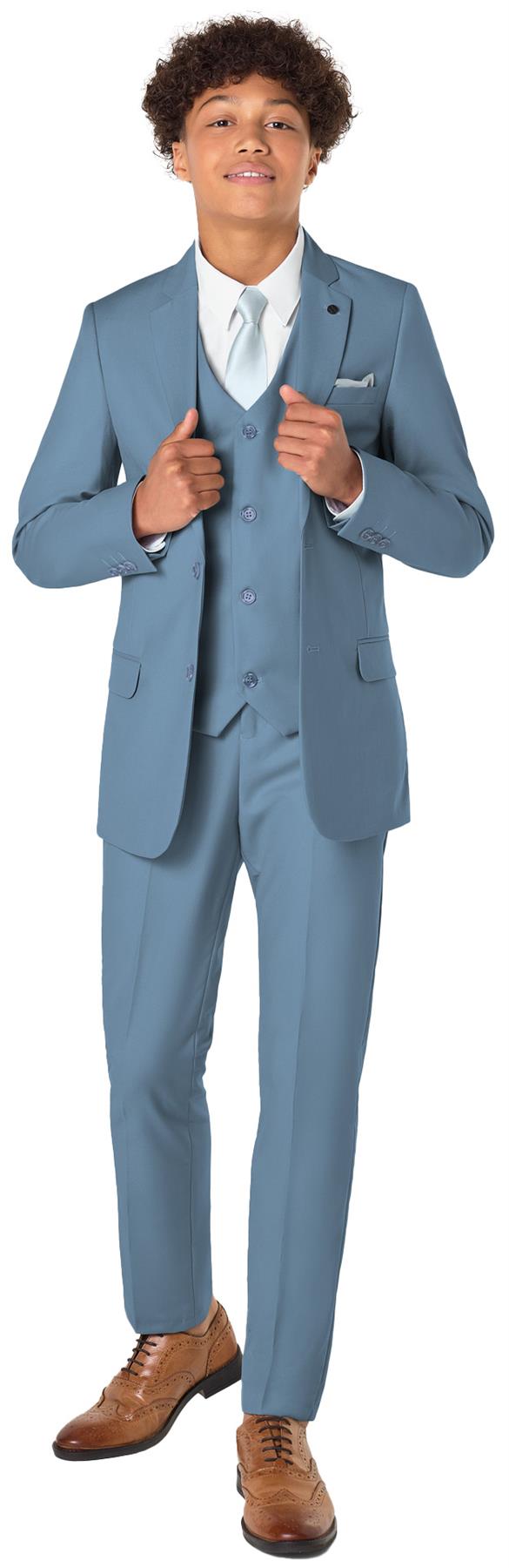 Boys Suits, Boys Wedding Suit, Page Boy, Prom Suit, Blue, Stone, Sage, 1-16Yrs - Picture 14 of 24