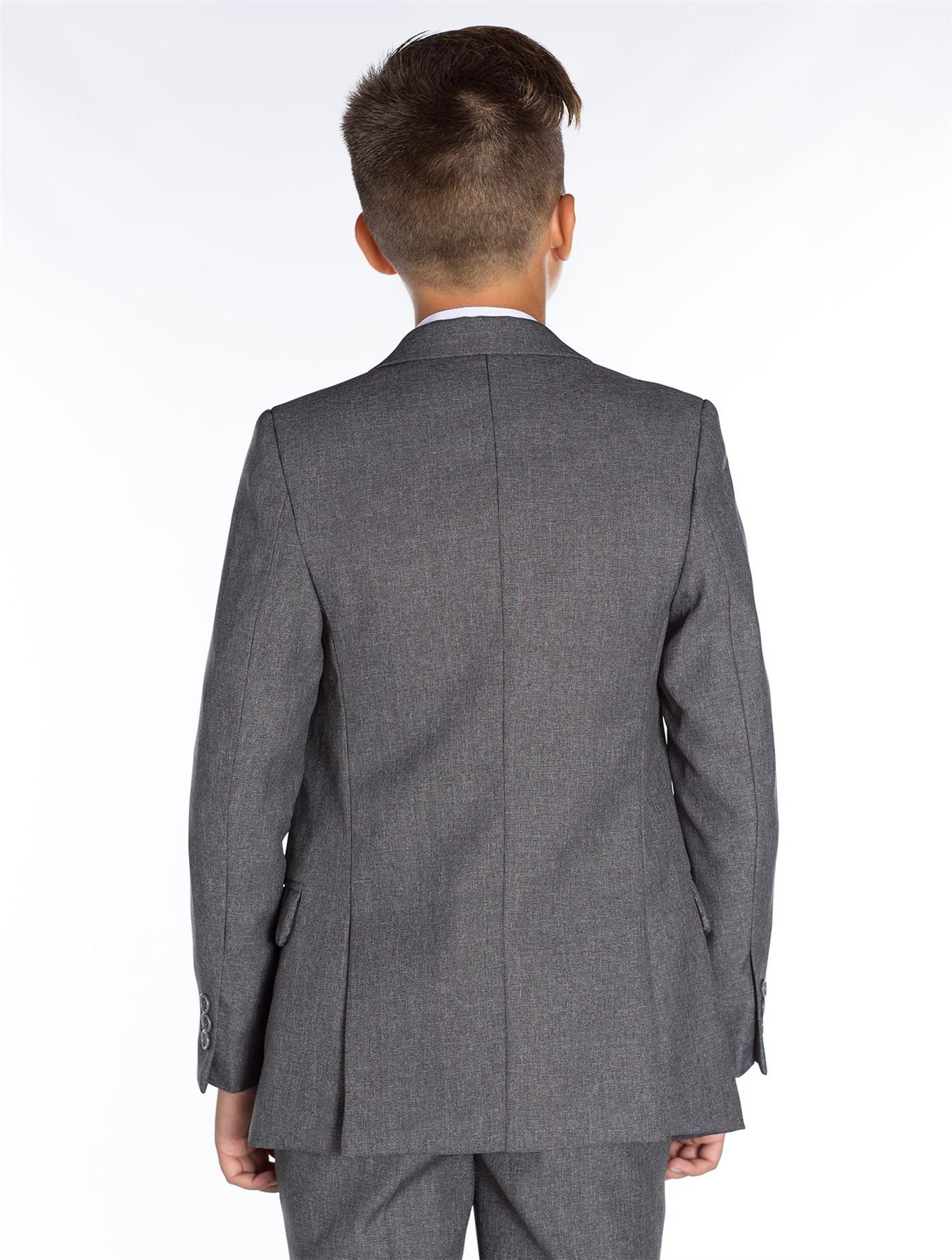 Boys Grey Suit, Slim Fit Suit, Boys Prom Suit, Grey Page Boy Suit, Boys