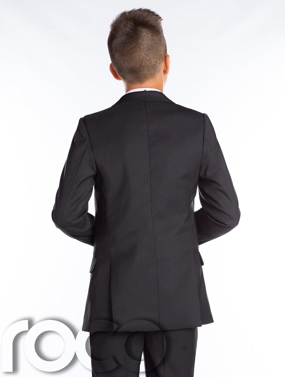 Boys Black Suit, Page Boy Suit, Boys Wedding Suit, Black Suit, Slim Fit