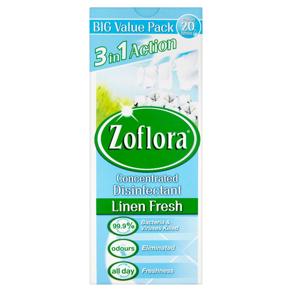 Zoflora Concentrated Disinfectant Linen Fresh 500ml eBay