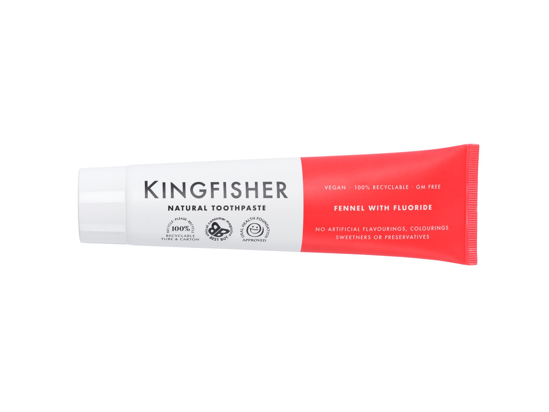 Kingfisher Natural Toothpaste - 100ml - Picture 7 of 11