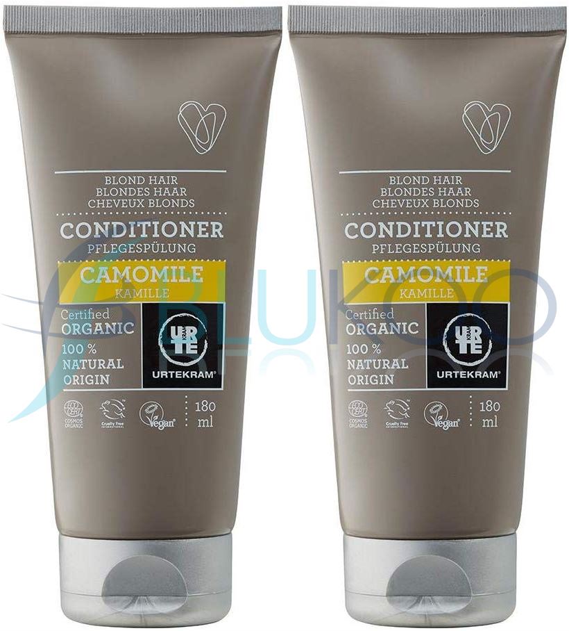 Urtekram Conditioner - camomile - blond Hair Organic 6x 250ml (5765228837238)