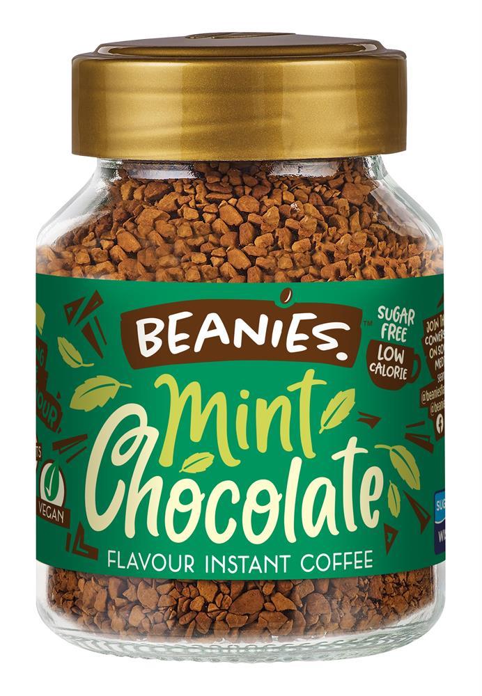 Beanies Coffee Mint Chocolate Flavour Instant Coffee 50g