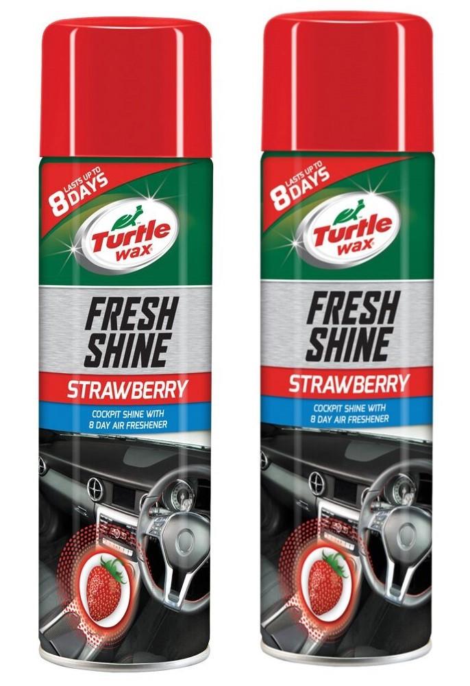 Turtle Wax Fresh Shine Interior Car Cleaner & Air Freshener 500ml