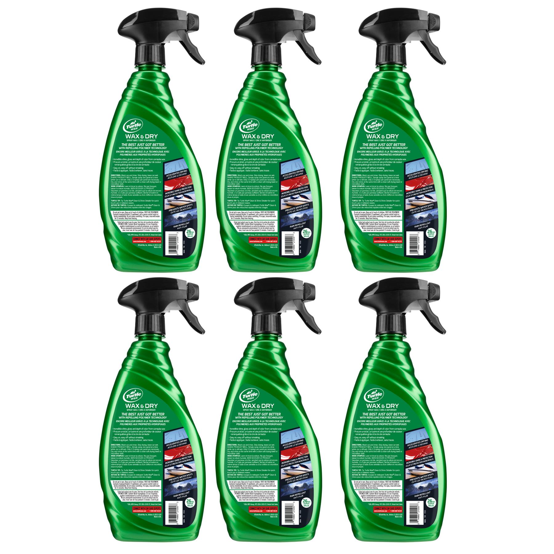 Turtle Wax Quick & Easy Wax & Dry Spray Wax Multi Packs - Picture 12 of 12