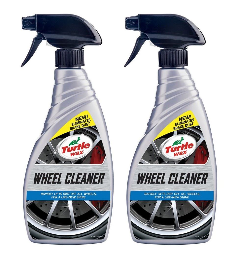 Turtle Wax Wheel Cleaner Restores Instant Alloy Shine Clear Brake Dust