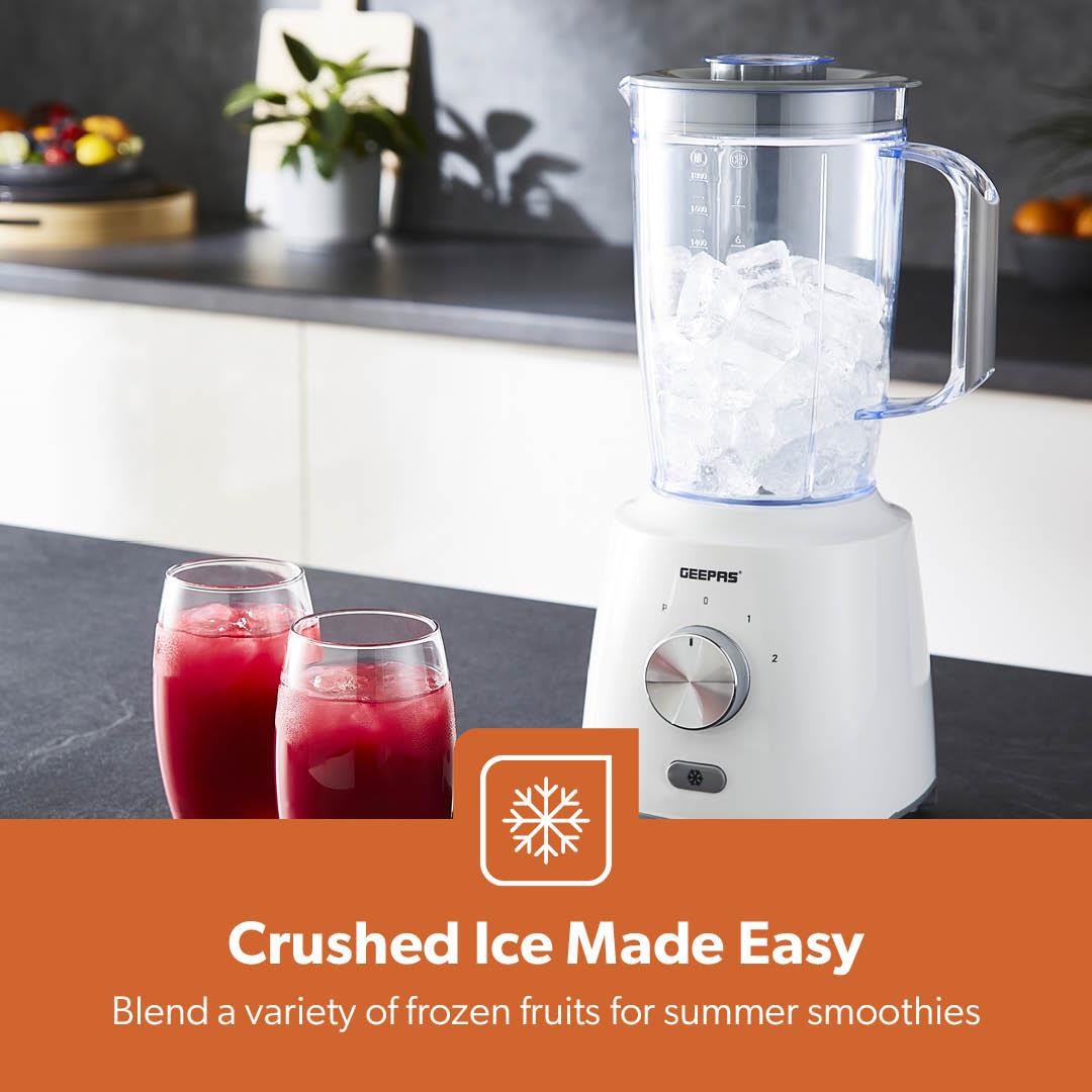 GEEPAS 600W Mixer Smoothie Maker Ice Crusher Mixer Mixer Entsafter Gemüse - Bild 21 von 22