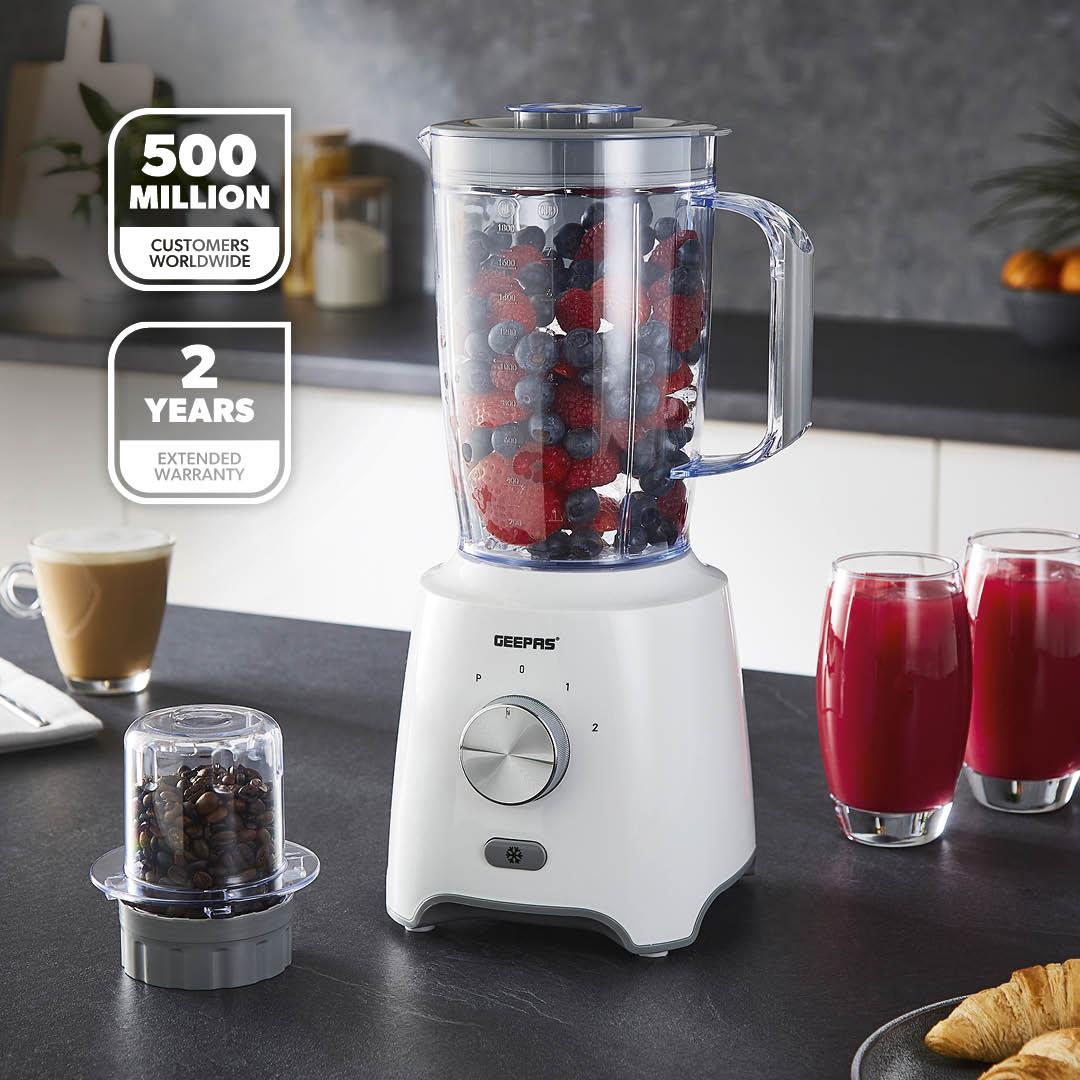 GEEPAS 600W Mixer Smoothie Maker Ice Crusher Mixer Mixer Entsafter Gemüse - Bild 13 von 22