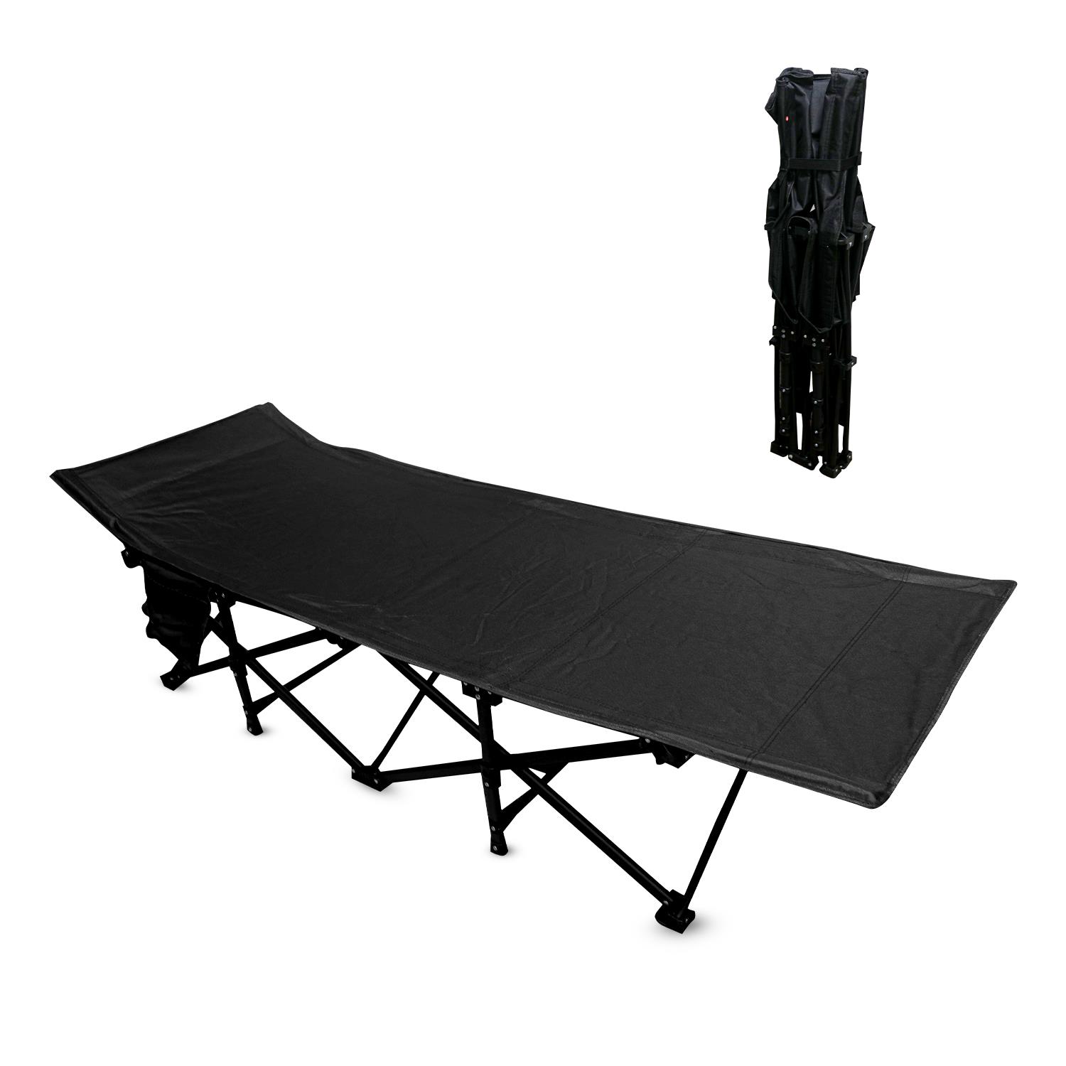 Royalford Camping Cot Bed Single Portable Outdoor Travel Sleeping Fishing - Picture 11 of 18