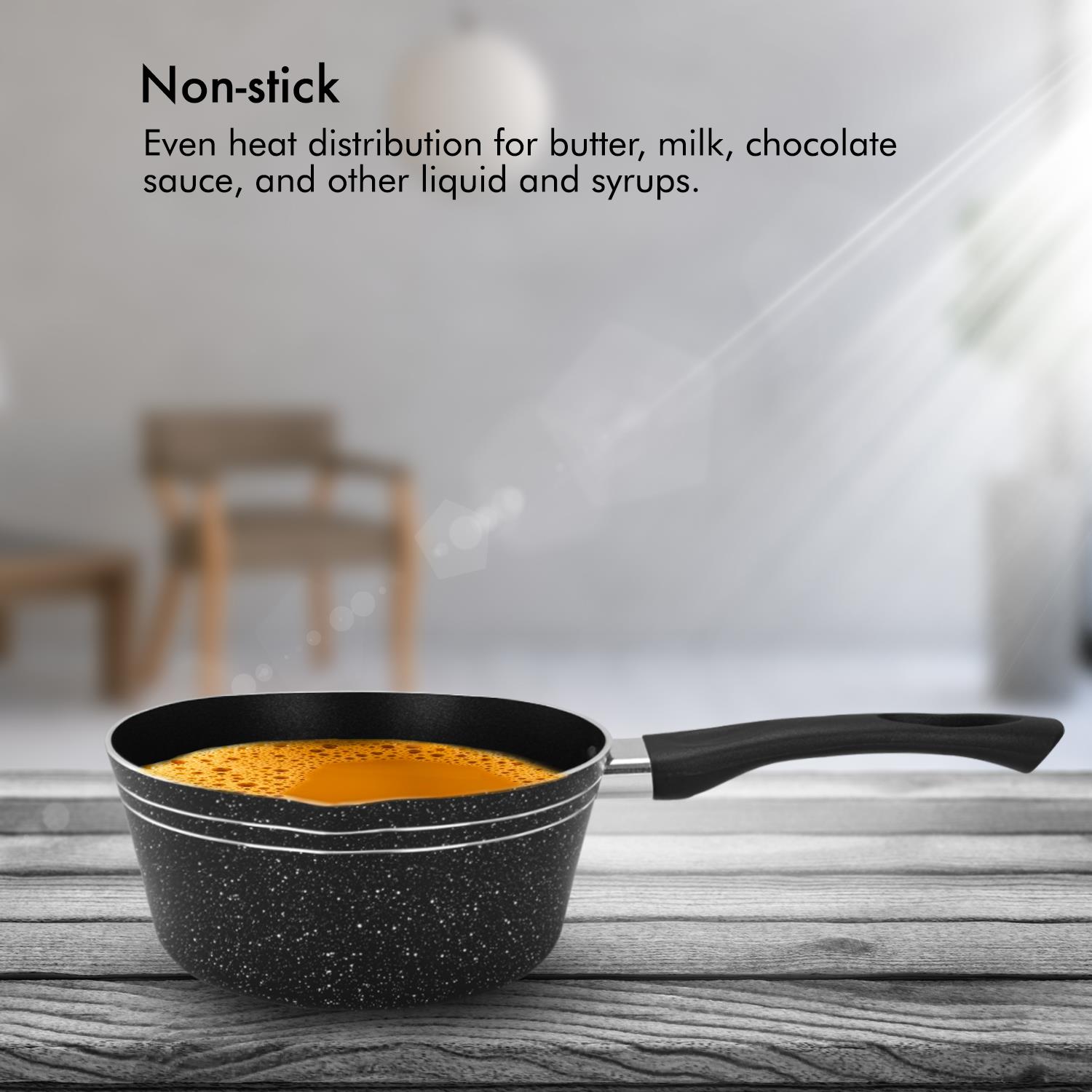 Non-Stick Milk Pan Saucepan Induction Safe Cooking Pot Tea Pan 14 16 18 20CM - Picture 26 of 28