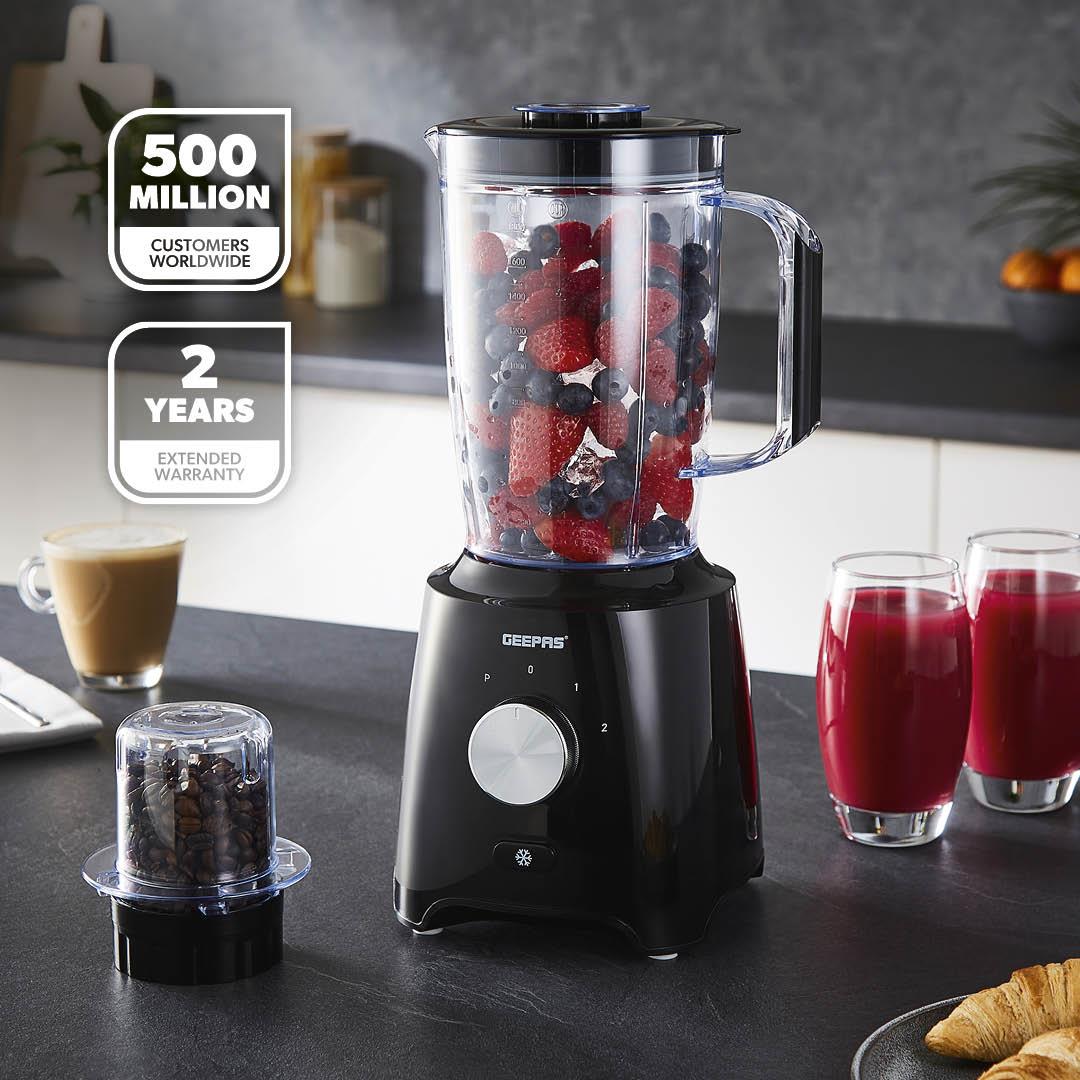 GEEPAS 600W Mixer Smoothie Maker Ice Crusher Mixer Mixer Entsafter Gemüse - Bild 3 von 22