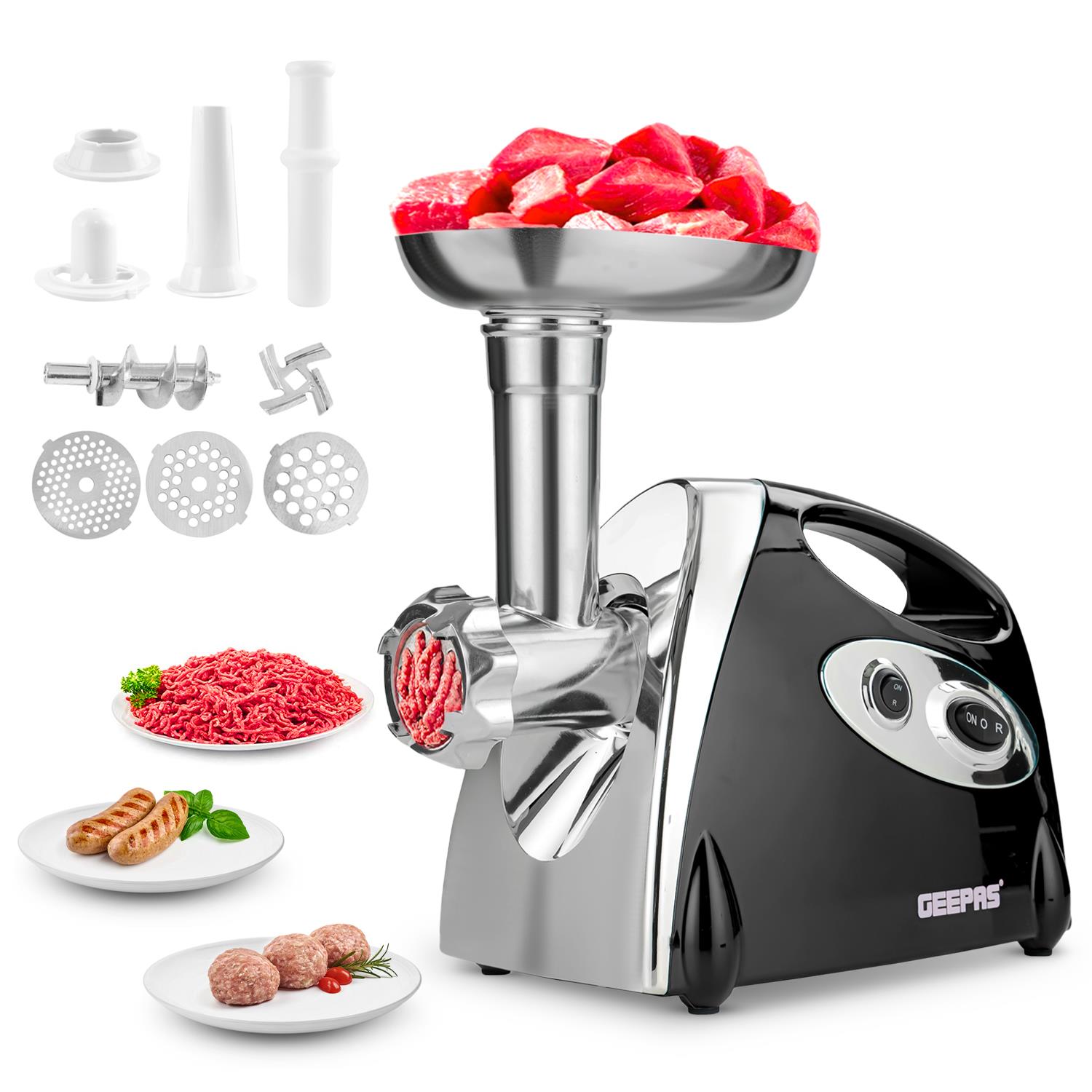 Stainless Steel Aicok Meat Grinder Assembly Sausage Maker Our