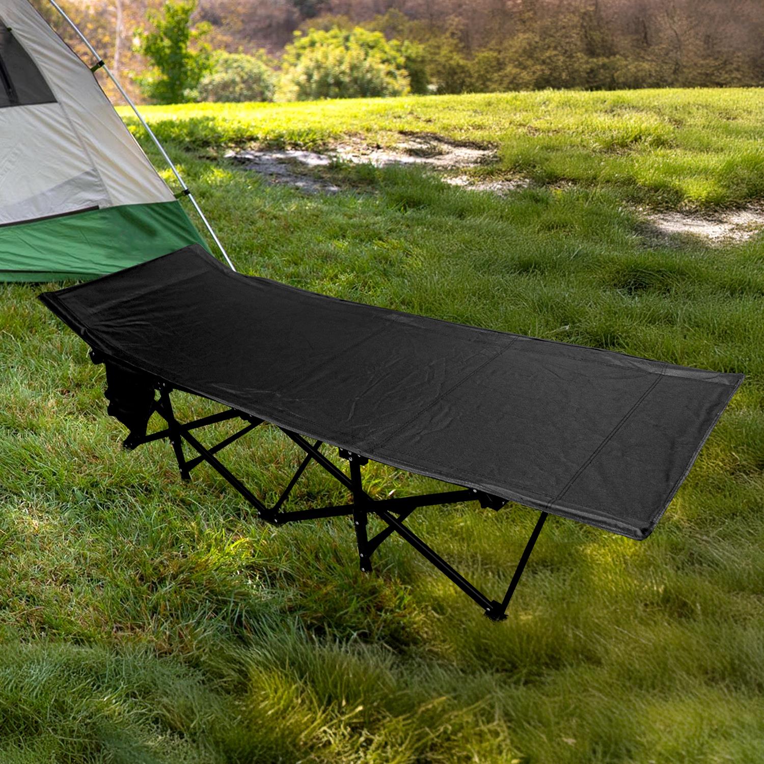 Royalford Camping Cot Bed Single Portable Outdoor Travel Sleeping Fishing - Picture 12 of 18