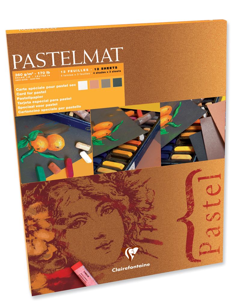 Clairefontaine PastelMat Pads 6 pad choices in assorted colours