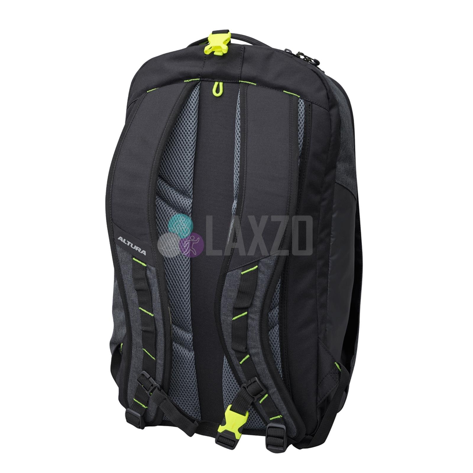 altura morph pannier backpack black