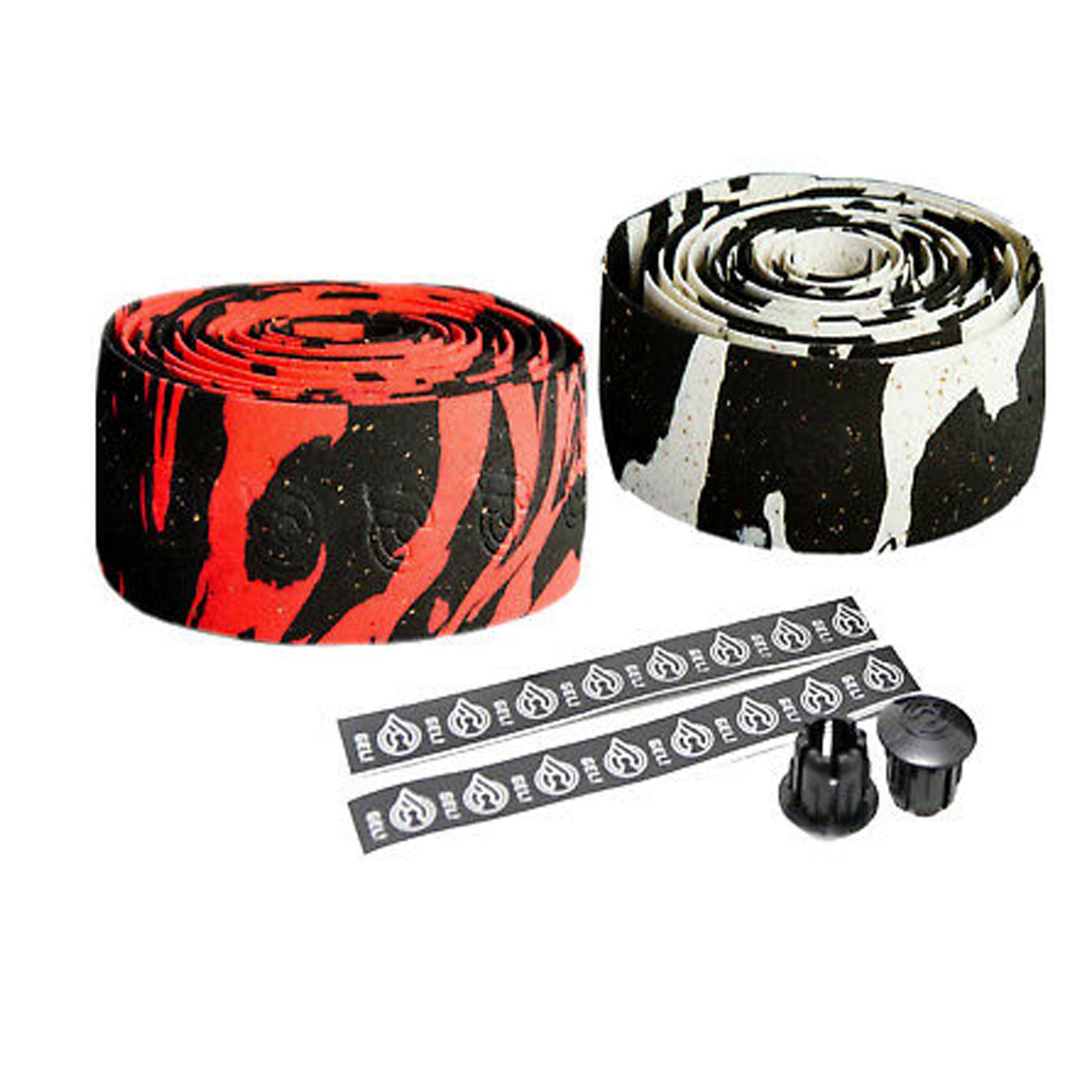 taly Handlebar Tape BAR TAPE Cork Ribbon NEW Selev Black Purple splash