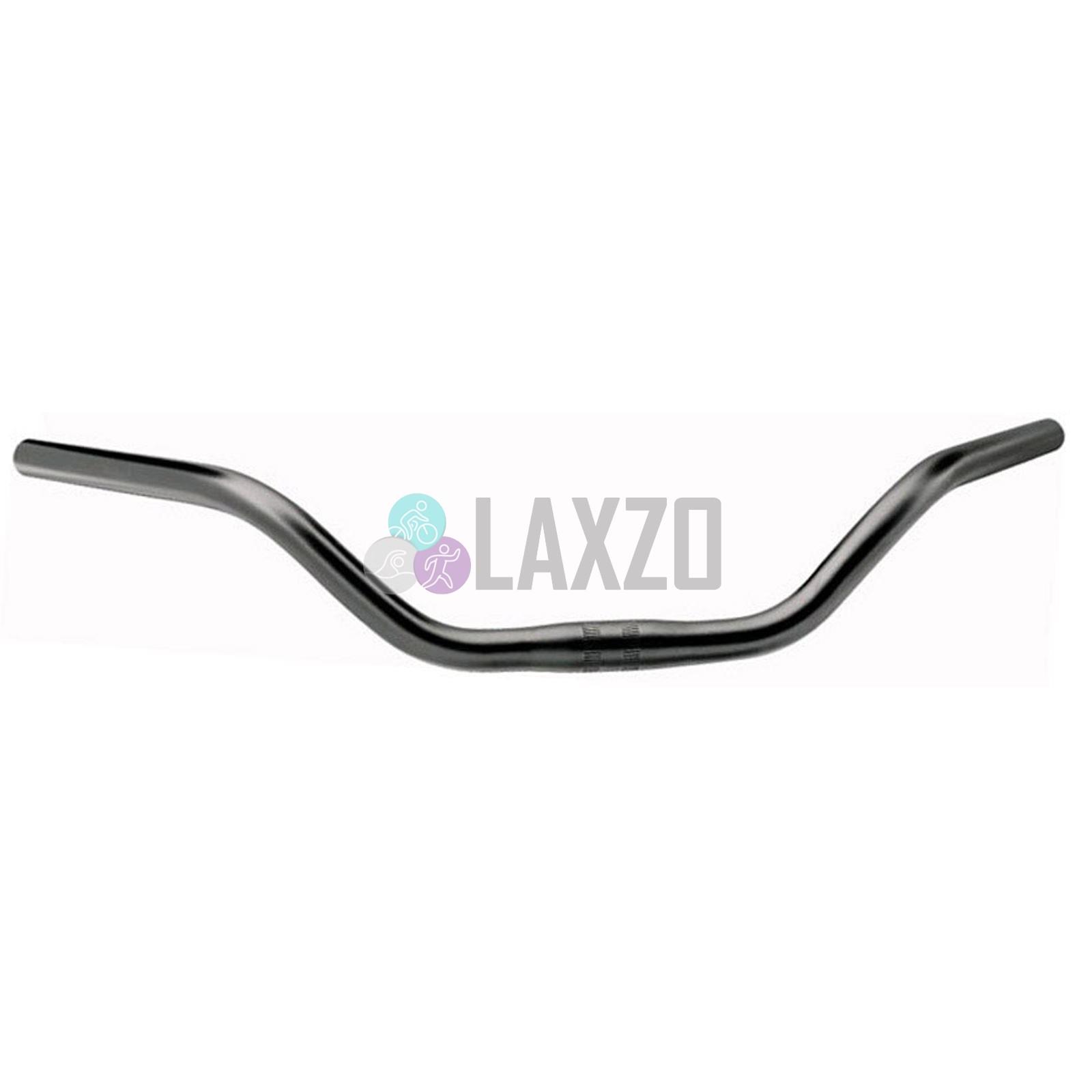 Black Ergotec Stuttgarter Bugel Steel Bicycle Handlebars 25.4mm 550mm