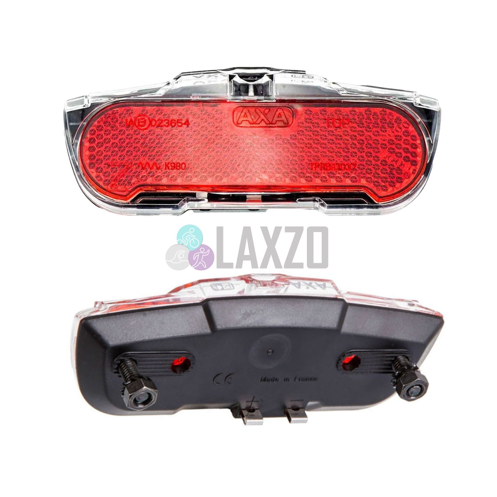 AXA Slim LED Carrier Dynamo Operated Rear Light Bicycle Bike Pannier