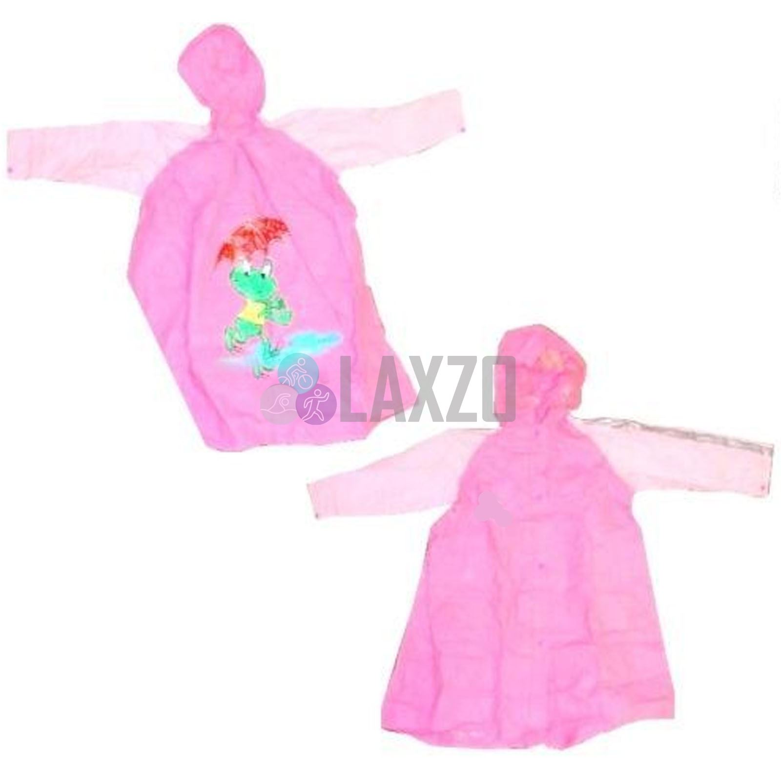 Bambini Pioggia Cappotto Ragazzi Ragazze impermeabile per bambini-Rosa