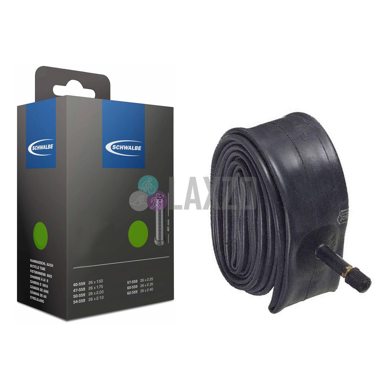 24 x 1 3//8-40mm Schrader Valve Schwalbe AV9 Inner Tube