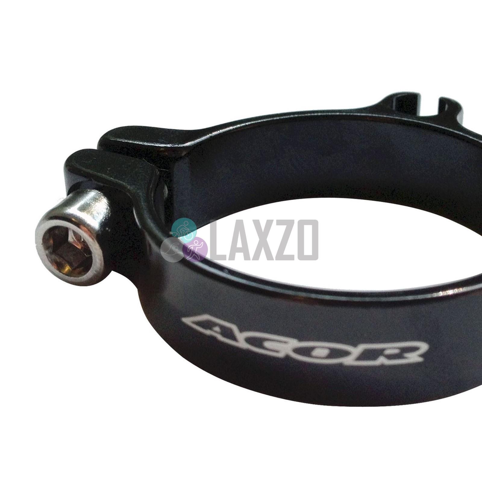 Acor Front Derailleur Alloy Clamp Black w Cable Stop 34.9mm eBay
