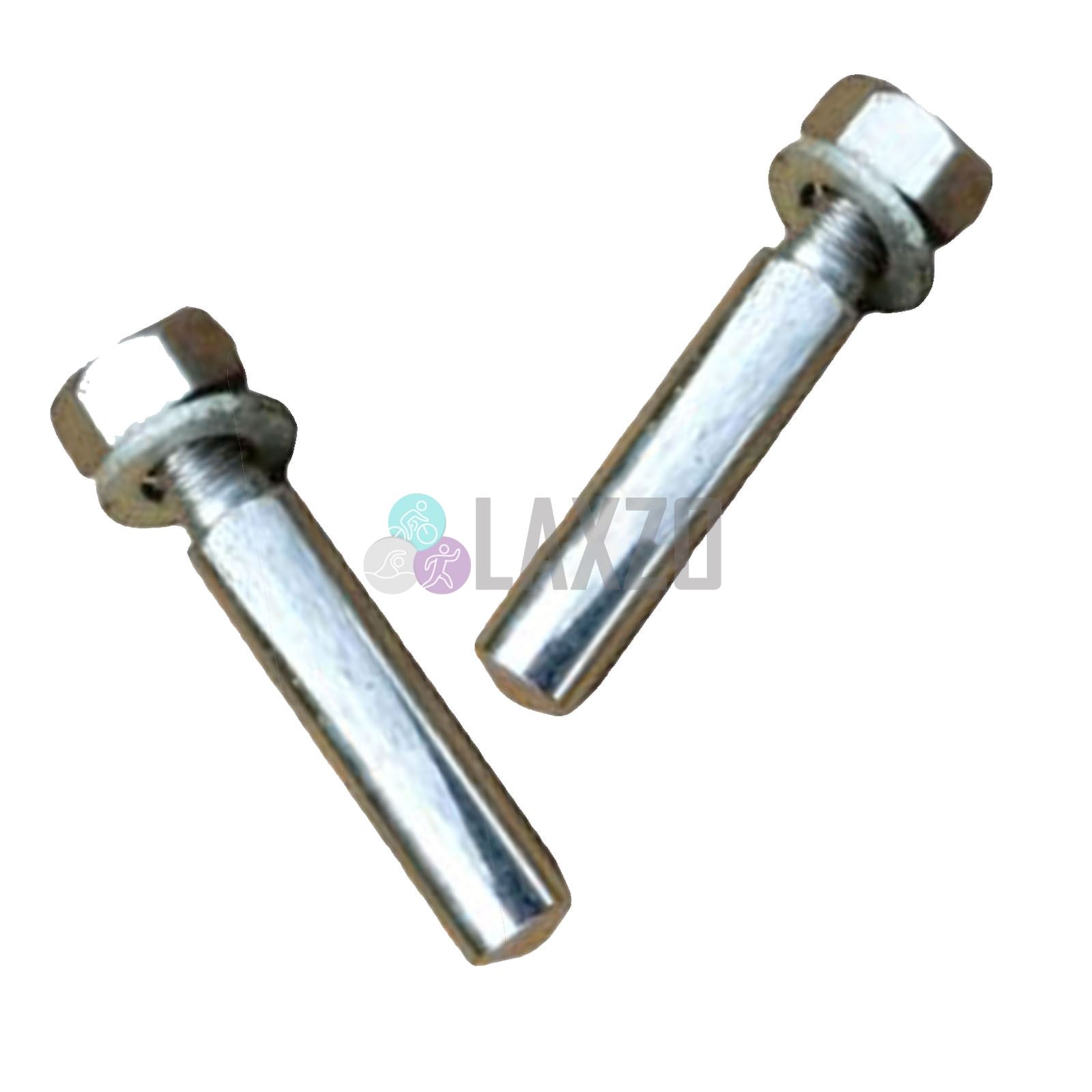 Pair of Standard 9.5mm 3/8" Cotter Pins Silver for Bicycle Bike