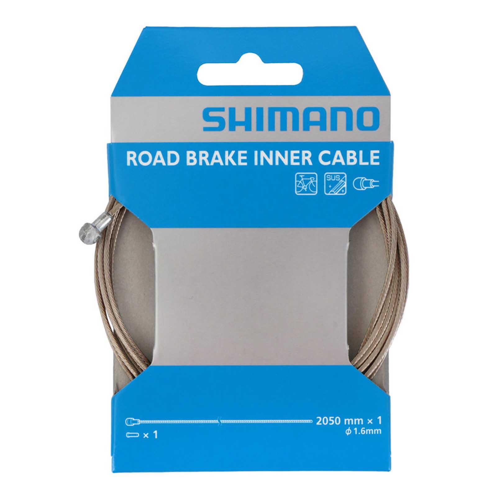 Shimano Steel MTB Brake Inner Wire 1.6mm x 2050mm