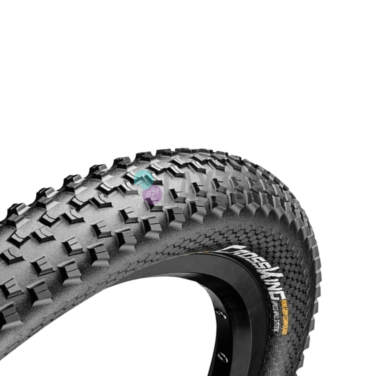 Continental Cross King Mountain Bike Tyre Rigid 26 x 2.0" Black