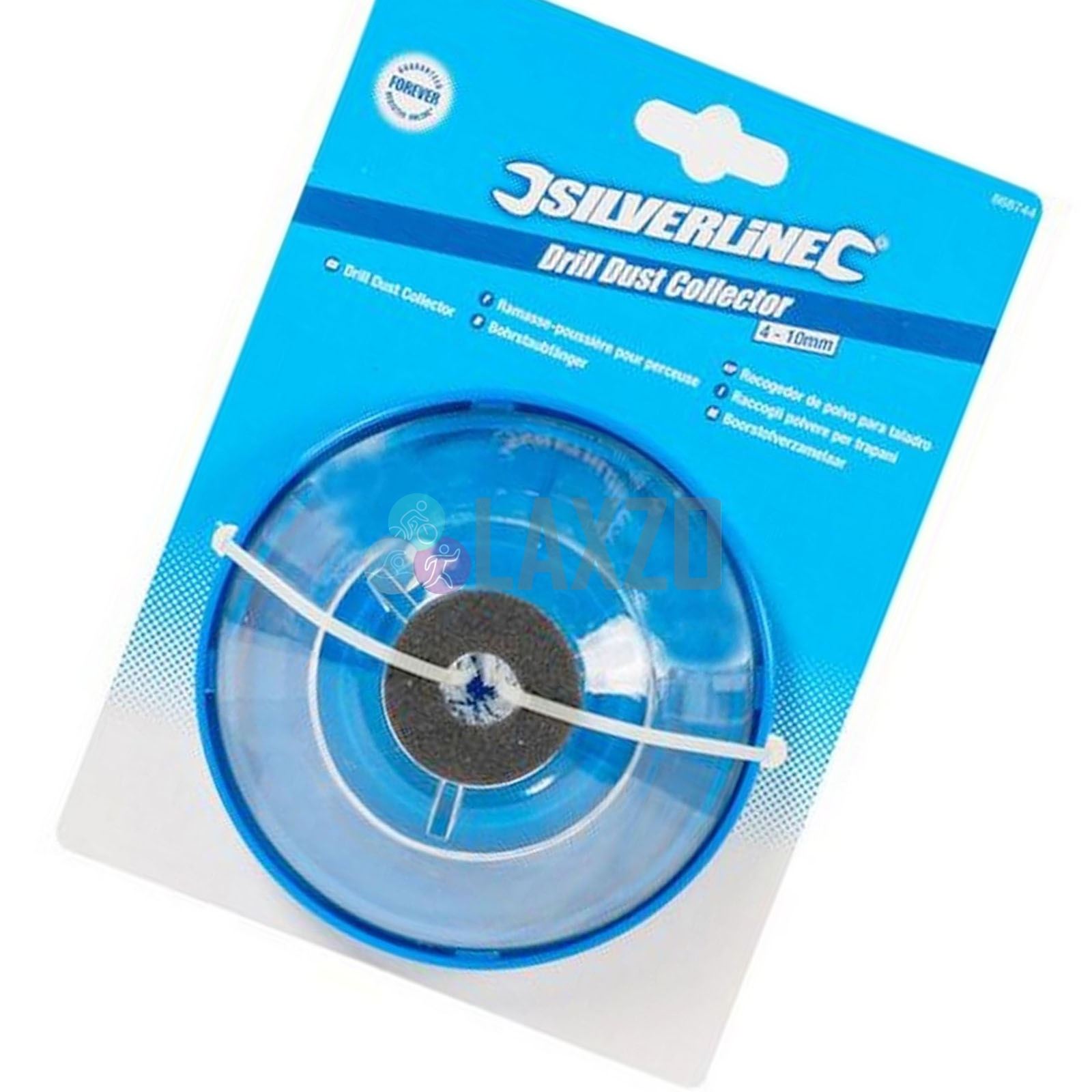 Silverline Drill Dust Collector 410mm Bit Size Debris and Dust Catcher