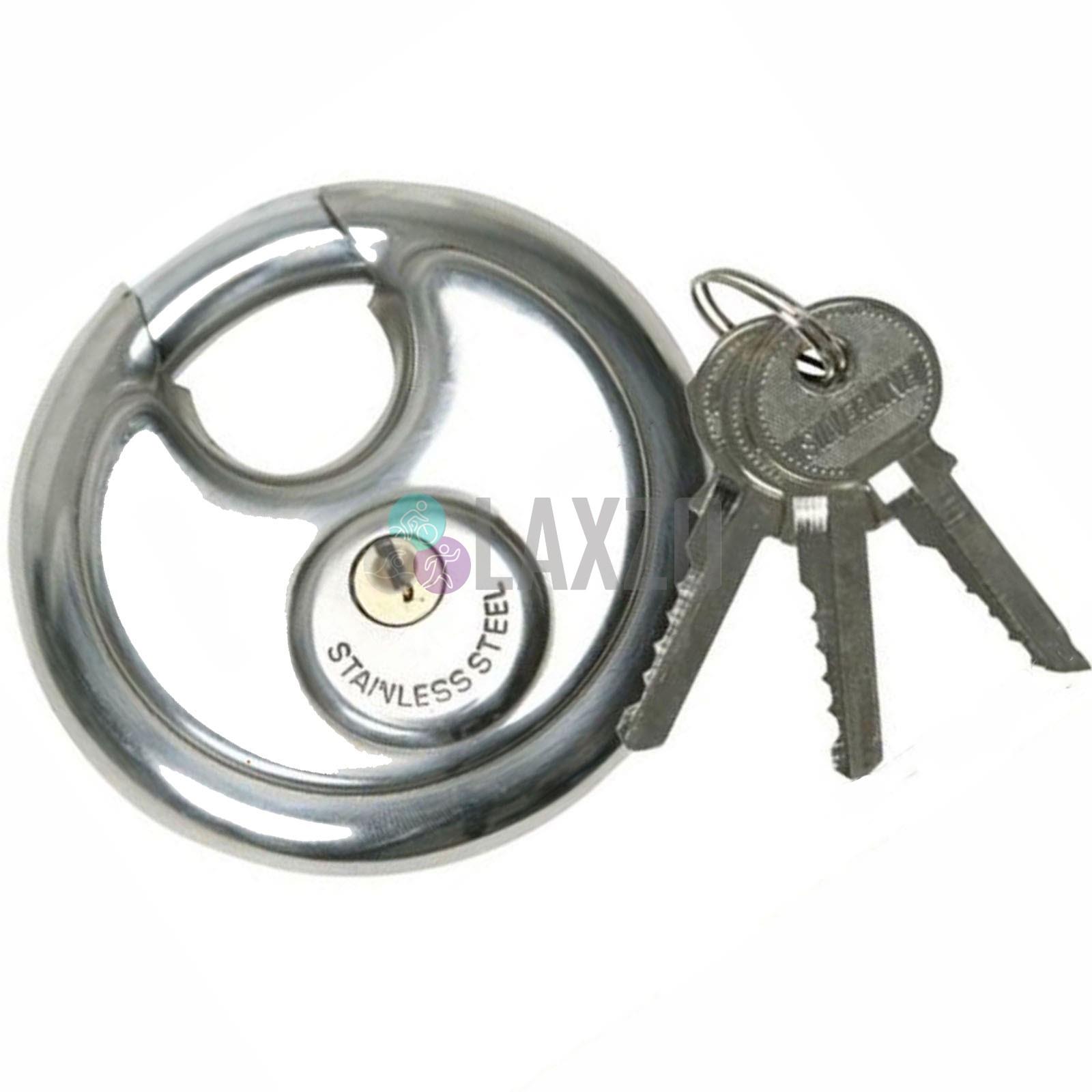 Metal Motorbike Motorcycle Bicycle Heavy Duty Chain Lock Padlock Bike z ↬ w Q