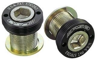 Acor 15mm Cromoly Self Extracting Bolts ISIS//OCTALINK Bottom Bracket Axles Pair