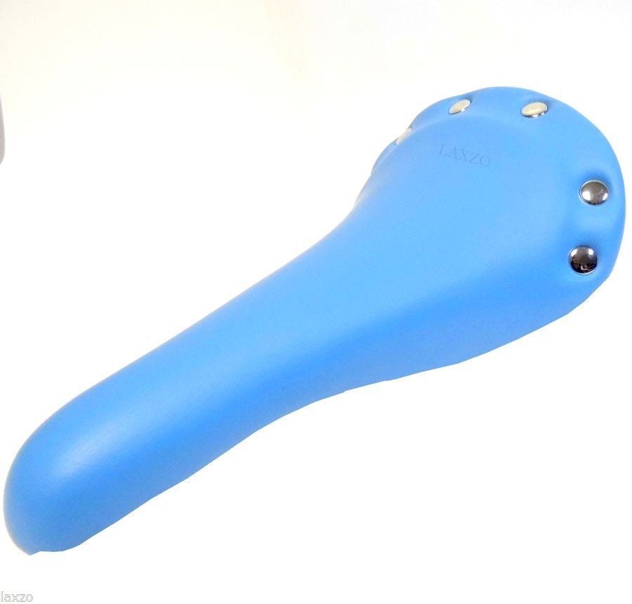 Rivet PU Leather Fixed Gear Fixie For Bike Track Bicycle Cycling Saddle Seat New