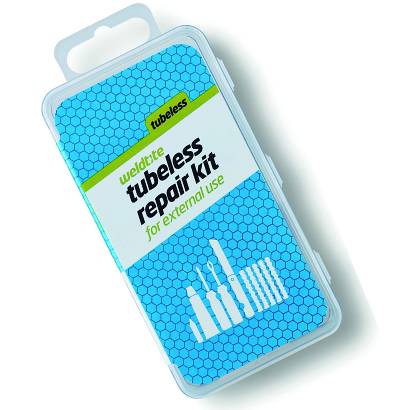 WELDTITE Bike / Cycle Tubeless Puncture Repair Kit for External Use