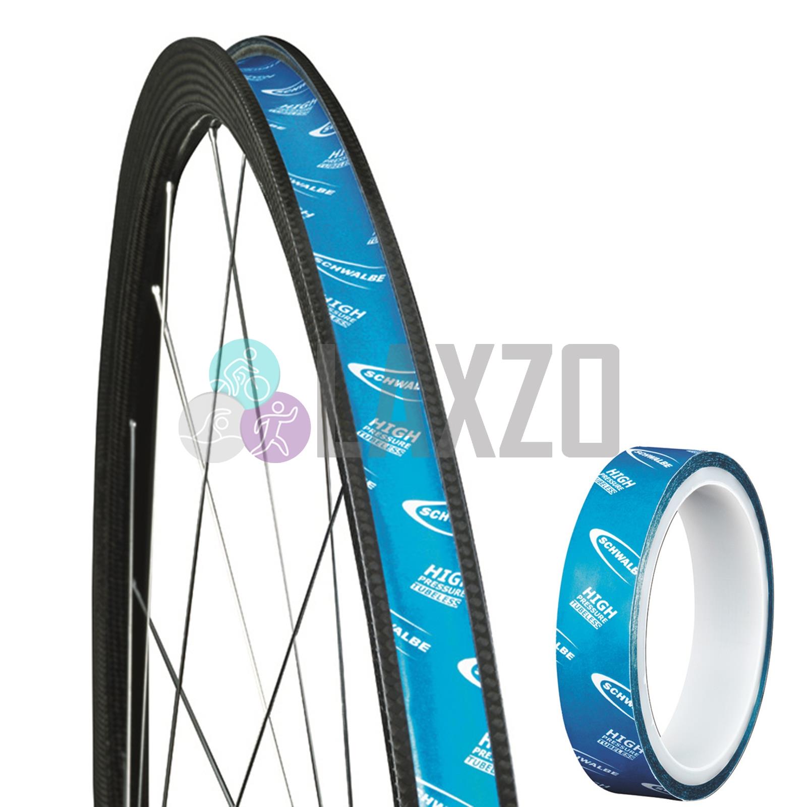 Schwalbe High Pressure Tubeless Rim Tape 37mm 10M Roll MTB Bike Wheel